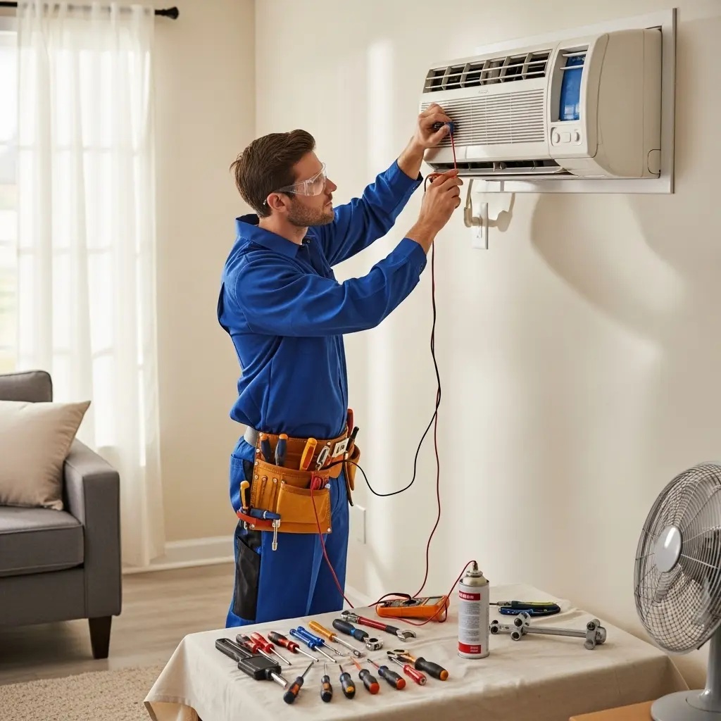 İstanbul Ariston Ariston klima gaz dolumu ve bakım – Enerji verimliliği artırıldı. - Teknik servis örneği